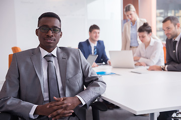 Image showing business people group at office