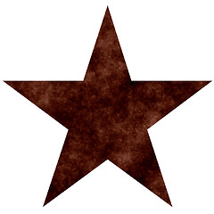 Image showing Rusty Star