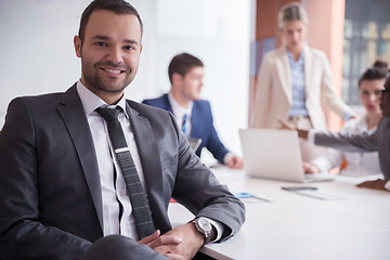 Image showing business people group at office