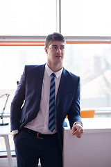 Image showing business man at the office