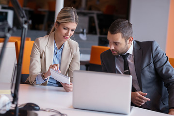 Image showing business people group at office