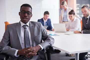 Image showing business people group at office