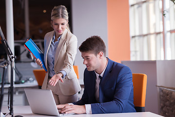 Image showing business people group at office