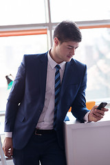 Image showing business man at the office