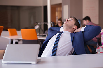 Image showing business man at the office