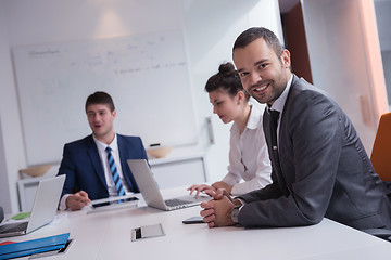 Image showing business people group at office