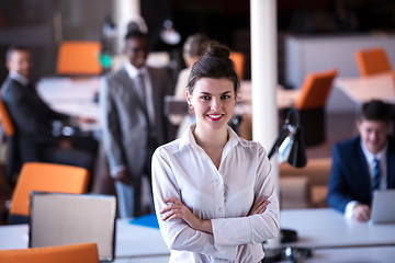 Image showing business woman at office