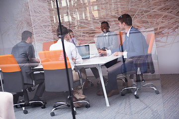 Image showing business people group at office