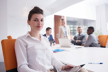 Image showing business woman at office