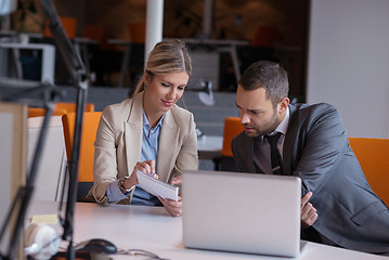 Image showing business people group at office