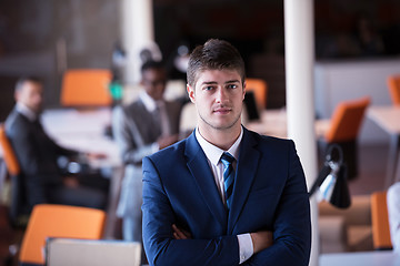 Image showing business man at the office