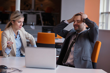 Image showing business people group at office