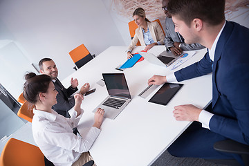 Image showing business people group at office