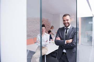 Image showing business people group at office