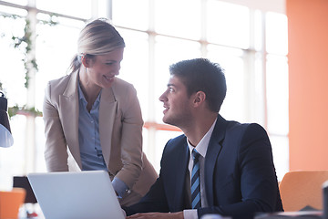 Image showing business man at the office