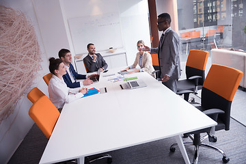 Image showing business people group at office