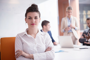 Image showing business woman at office