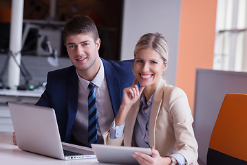 Image showing business people group at office