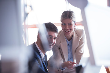 Image showing business man at the office