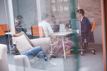 Image showing business people group at office