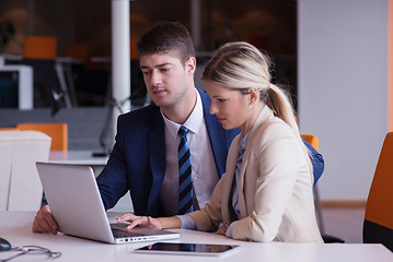 Image showing business people group at office