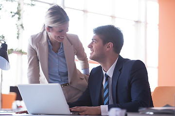 Image showing business man at the office