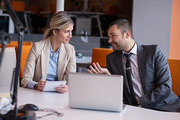 Image showing business people group at office