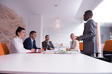 Image showing business people group at office