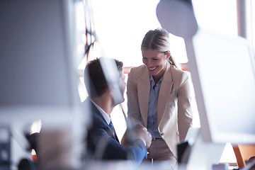 Image showing business man at the office