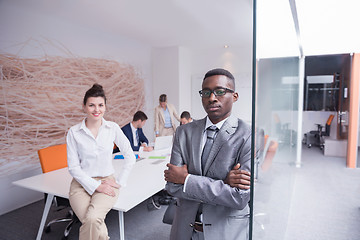 Image showing business people group at office