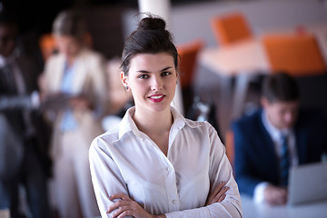 Image showing business woman at office