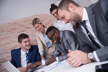 Image showing business people group at office