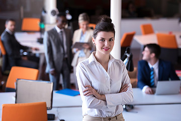 Image showing business woman at office