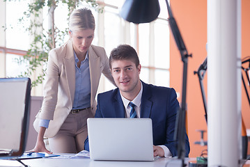 Image showing business people group at office