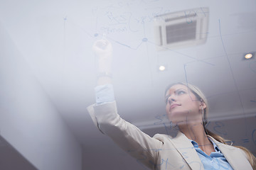 Image showing business woman at office