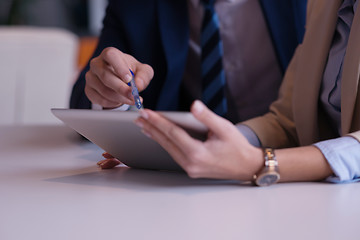 Image showing business people group at office