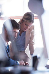 Image showing business man at the office