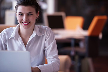 Image showing business woman at office