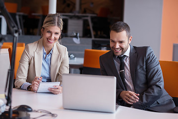 Image showing business people group at office