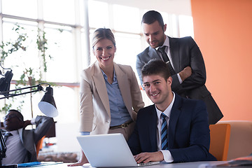 Image showing business man at the office