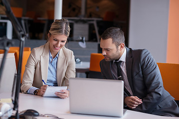 Image showing business people group at office