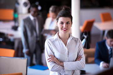 Image showing business woman at office