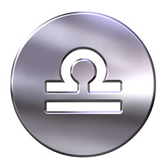 Image showing 3D Silver Libra