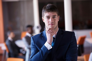 Image showing business man at the office