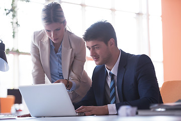 Image showing business man at the office