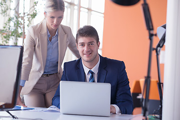 Image showing business people group at office