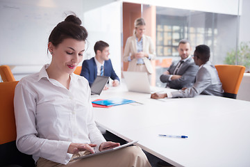 Image showing business woman at office