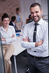 Image showing business people group at office