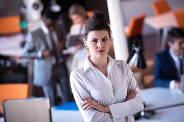 Image showing business woman at office