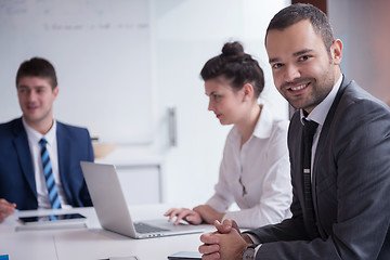 Image showing business people group at office